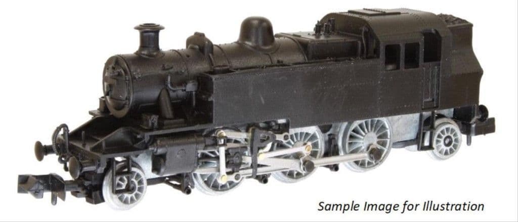 Dapol 2S-015-008D Ivatt 2-6-2T 41236 BR Early Lined Black (DCC-Fitted) N Gauge *PRE ORDER £125.8*