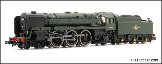 Dapol 2S-017-009 Britannia 70010 'Owen Glendower' BR Unlined Late Green, N Gauge