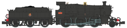 Dapol 2S-043-004D 43xx 2-6-0 Mogul 6324 BR Early Black (DCC-Fitted), N Gauge *PRE ORDER*