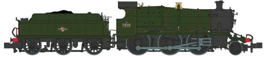 Dapol 2S-043-006D 43xx 2-6-0 Mogul 7310 BR Late Green (DCC-Fitted), N Gauge *PRE ORDER*