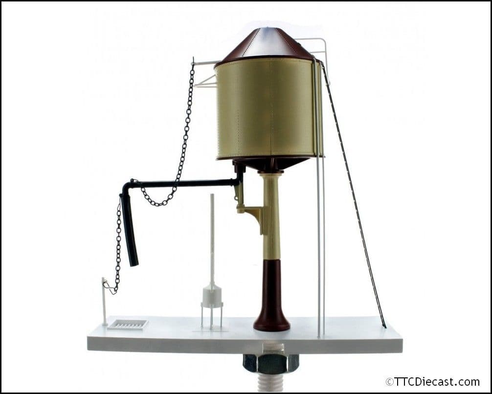 Dapol 4A-002-002 Water Tower Chocolate & Cream Conical - Motorised - OO Gauge