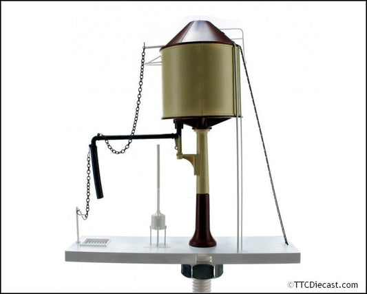 Dapol 4A-002-002 Water Tower Chocolate & Cream Conical - Motorised - OO Gauge