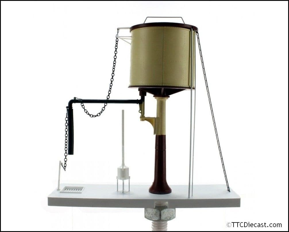 Dapol 4A-002-005 Water Tower Chocolate & Cream - Flat Top - Static - OO Gauge