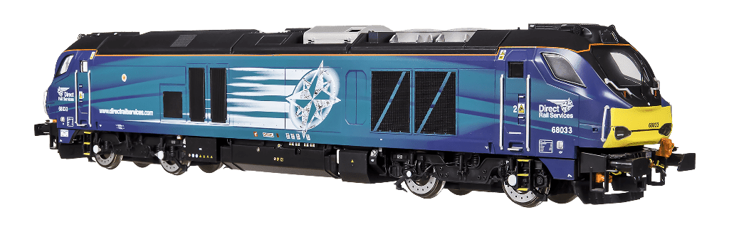 Dapol 4D-022-026 Class 68 033 'The Poppy' DRS Compass OO Gauge