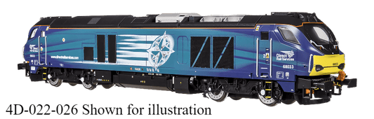 Dapol 4D-022-027 Class 68 002 'Compass' DRS New OO Gauge
