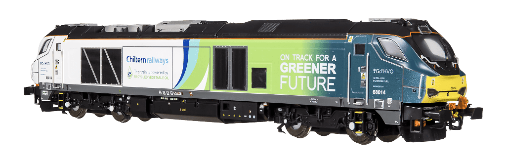 Dapol 4D-022-028 Class 68 014 Chiltern Rail Biofuel OO Gauge