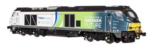 Dapol 4D-022-028 Class 68 014 Chiltern Rail Biofuel OO Gauge
