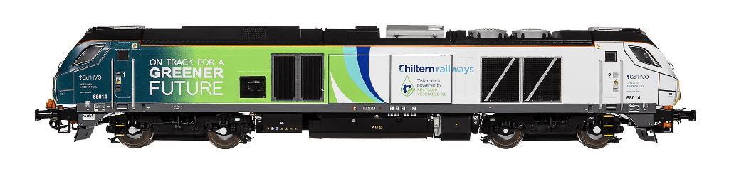 Dapol 4D-022-028 Class 68 014 Chiltern Rail Biofuel OO Gauge