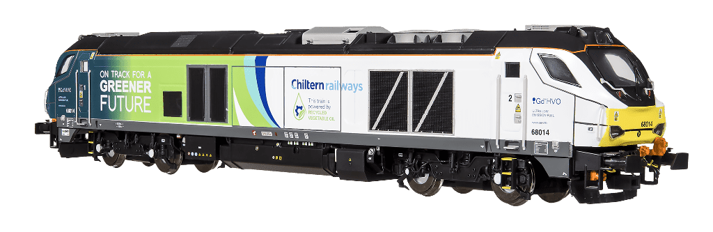 Dapol 4D-022-028 Class 68 014 Chiltern Rail Biofuel OO Gauge
