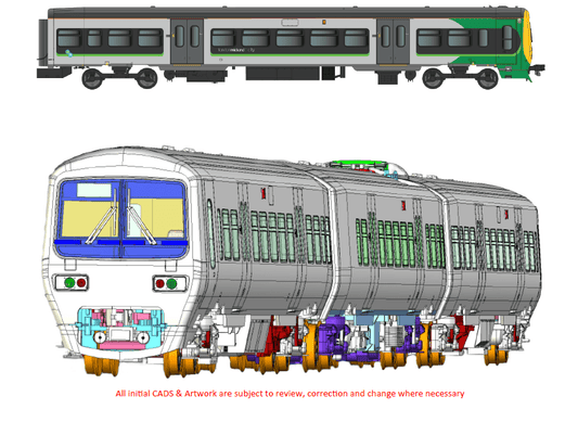 Dapol 4D-323-003 Class 323 323213 London Midland OO Gauge - PRE ORDER £297.50
