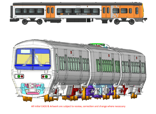 Dapol 4D-323-005 Class 323 323241 West Midlands Trains OO Gauge - PRE ORDER £297.50