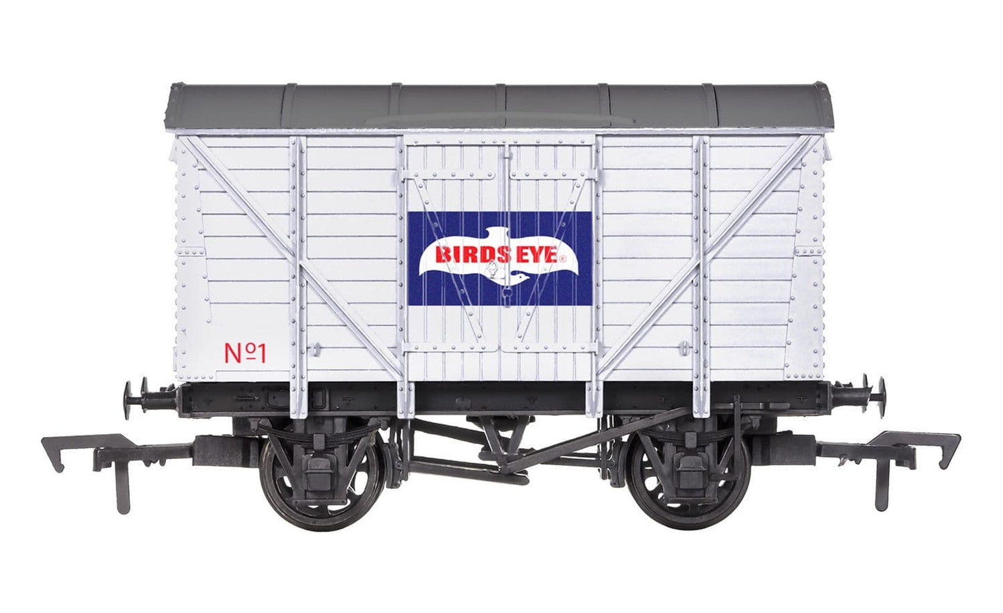 Dapol 4F-012-064 Ventilated Van Birds Eye No.1 Weathered OO Gauge