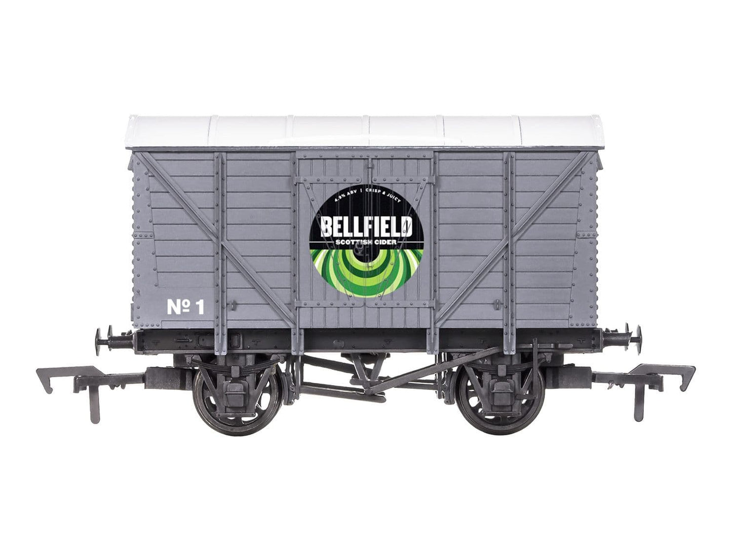 Dapol 4F-012-068 Ventilated Van Bellfield Brewery Scottish Cider Weathered OO Gauge