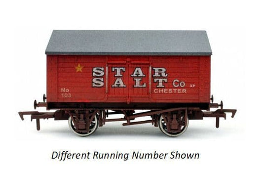 Dapol 4F-018-032 Salt Van Star 107 Weathered OO Gauge