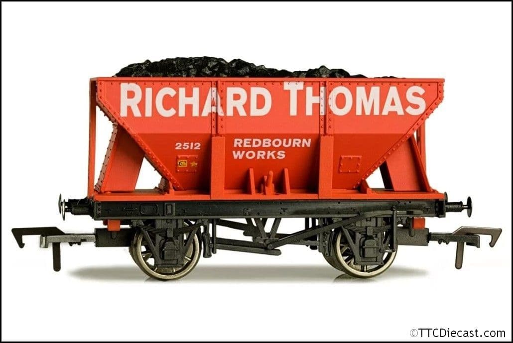 Dapol 4F-033-102 24 Ton Steel Ore Hopper RICHARD THOMAS 2512 - OO Gauge *LAST ONE*