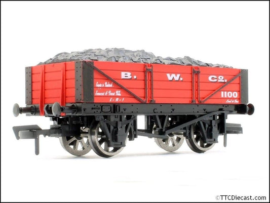 Dapol 4F-040-001 4 Plank Wagon B W Co. OO Gauge