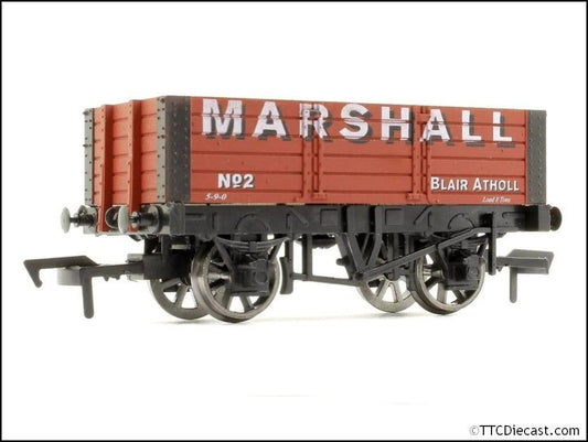 Dapol 4F-052-001 5 Plank Wagon 9' Wheelbase Marshall, OO Gauge