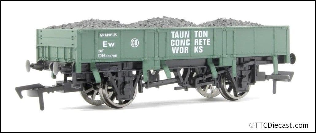 Dapol 4F-060-019 Grampus Wagon Taunton Concrete DB986705 OO Gauge *LAST ONE*