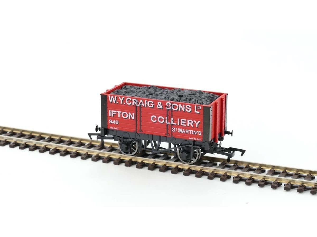 Dapol 4F-072-025 7 Plank Wagon 9ft Wheelbase WY Craig Brynkinalt 29918 OO Gauge