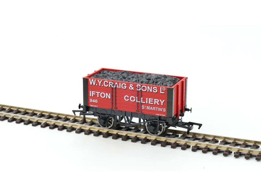 Dapol 4F-072-025 7 Plank Wagon 9ft Wheelbase WY Craig Brynkinalt 29918 OO Gauge