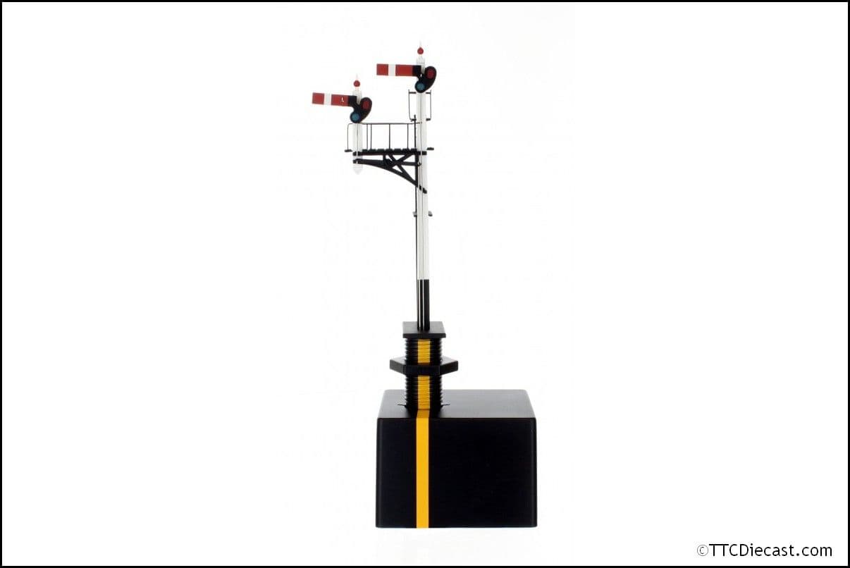 Dapol 4L-001-006 Junction Signal GWR Lt hand with two arms, shorter post to Lt