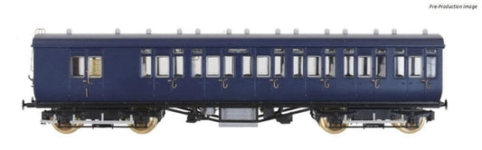 Dapol 4P-020-002 GWR Toplight Mainline City Lined Crimson 3rd Brake 3748 S1, OO Gauge