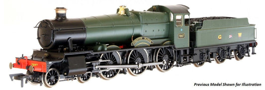 Dapol 4S-001-009 7800 Class 7818 'Granville Manor' GW Green OO Gauge