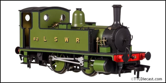 Dapol 4S-018-013 B4 0-4-0T 82 LSWR Dark Green - OO Gauge
