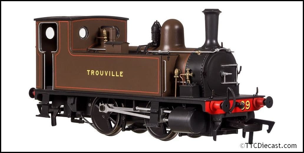 Dapol 4S-018-014 B4 0-4-0T 89 Trouville Brown - OO Gauge
