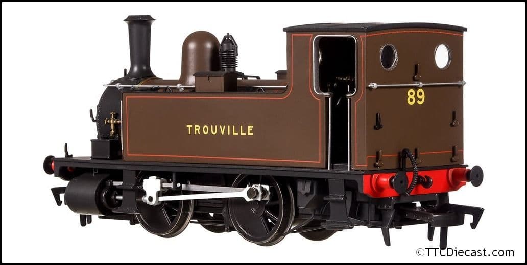 Dapol 4S-018-014 B4 0-4-0T 89 Trouville Brown - OO Gauge