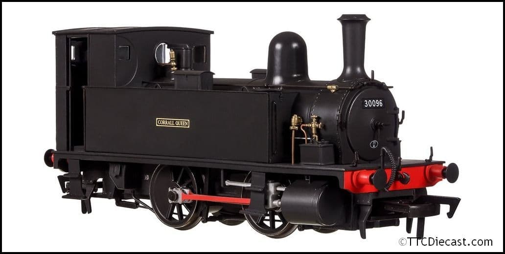 Dapol 4S-018-016 B4 0-4-0T 30096 Corrall Queen Black - OO Gauge