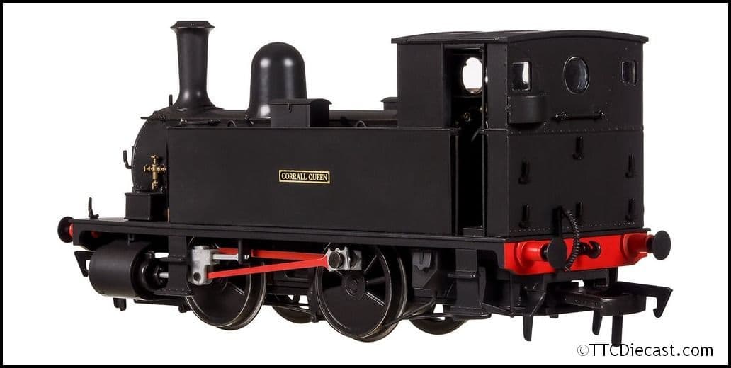 Dapol 4S-018-016 B4 0-4-0T 30096 Corrall Queen Black - OO Gauge
