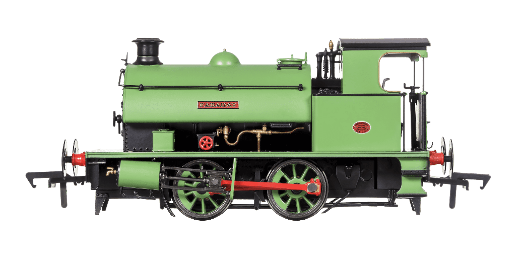 Dapol 4S-024-006 HL 0-4-0 'Faraday' Green, OO Gauge