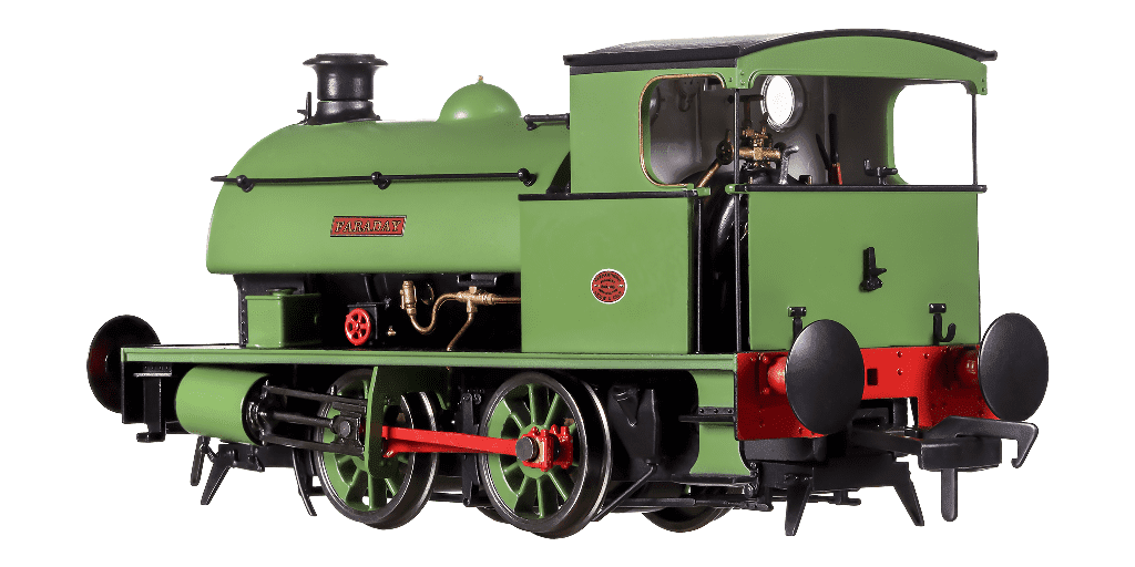 Dapol 4S-024-006 HL 0-4-0 'Faraday' Green, OO Gauge