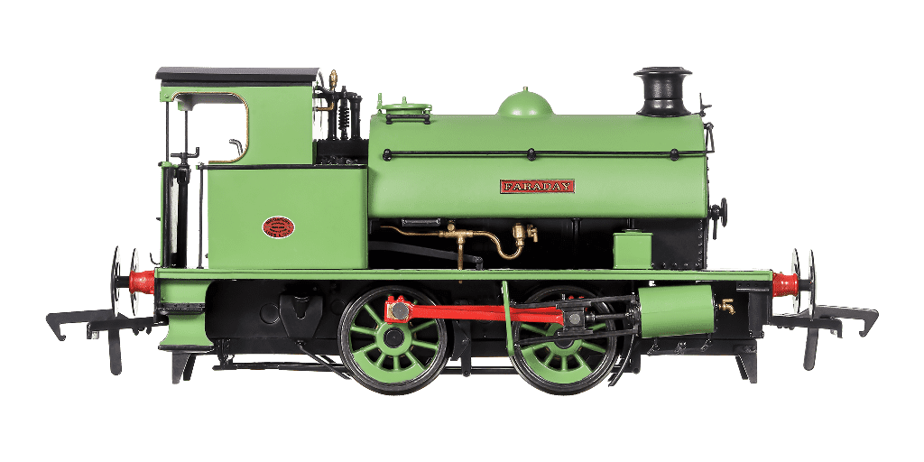 Dapol 4S-024-006 HL 0-4-0 'Faraday' Green, OO Gauge