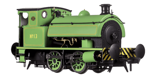 Dapol 4S-024-008 HL 0-4-0 13 Newcastle Electric Supply Yellow Chevrons, OO Gauge