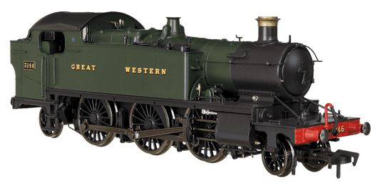 Dapol 4S-041-008 Large Prairie 2-6-2 3146 Great Western Green OO Gauge
