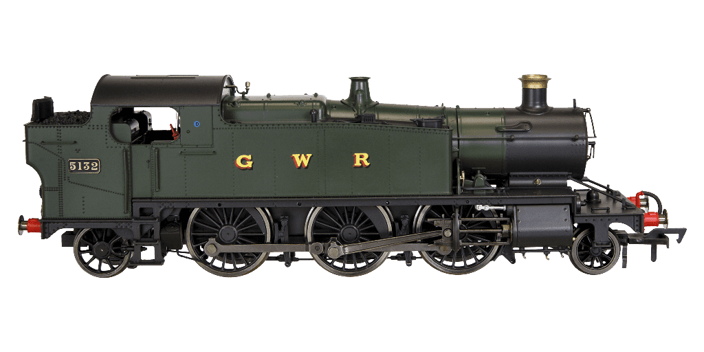 Dapol 4S-041-011 Large Prairie 2-6-2 5132 GWR Green OO Gauge