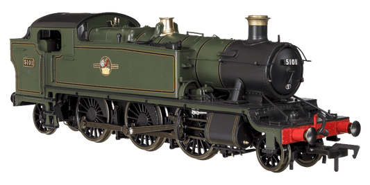 Dapol 4S-041-015S Large Prairie 2-6-2 5101 BR Late Lined Green (DCC-Sound) OO