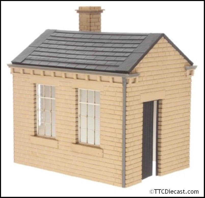 Dapol 7B-001-004 Kitmaster Genesis MR Yard Office Laser Cut Kit, O Gauge