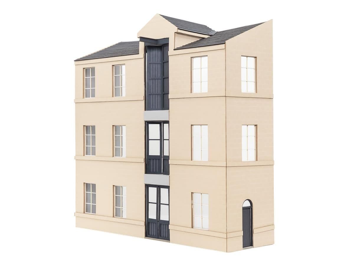 Dapol 7B-005-001 Low Relief Stone Factory End (Doors & Hoist) O Gauge