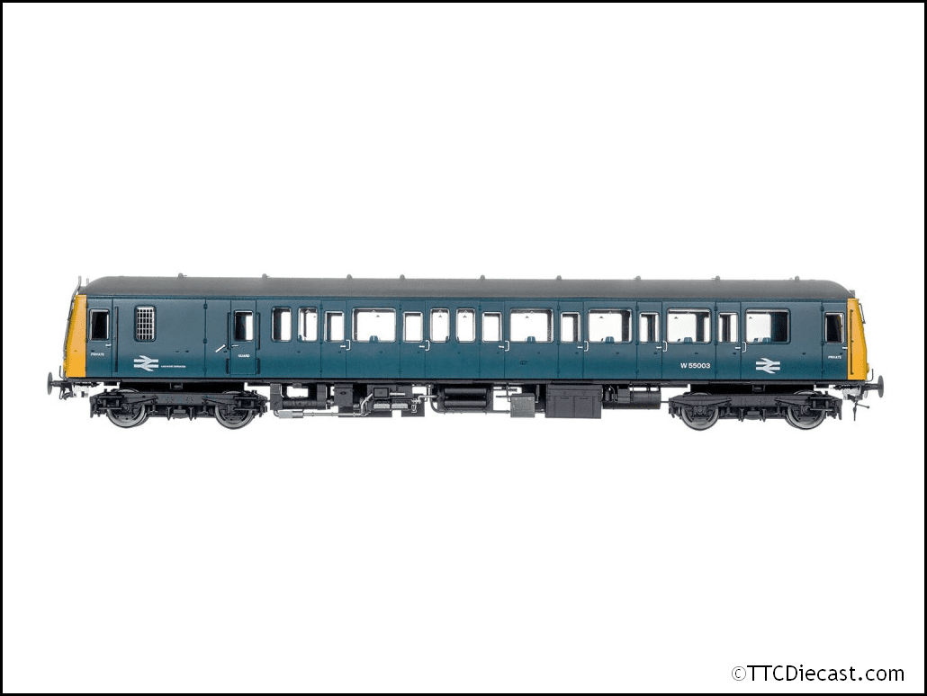 Dapol 7D-015-010 Class 122 55003 BR Blue, O Gauge