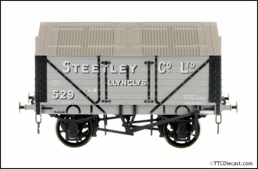 Dapol 7F-017-002W Lime Wagon Steetley Co. Llynclys - Weathered - O Gauge