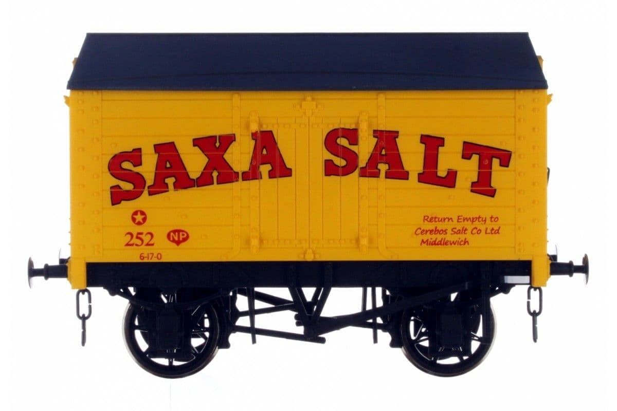 Dapol 7F-018-012 Salt Van Saxa Salt 252, O Gauge *LAST FEW*