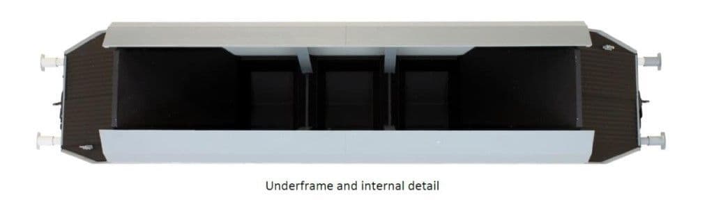 Dapol 7F-026-002 HIA Limestone Hopper Freightliner Heavy Haul Green 369022 O Gauge