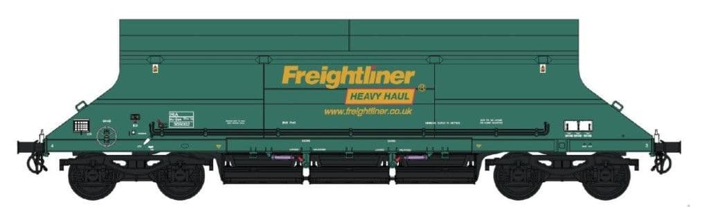 Dapol 7F-026-006 HIA Limestone Hopper Freightliner Heavy Haul Green 369020 O Gauge
