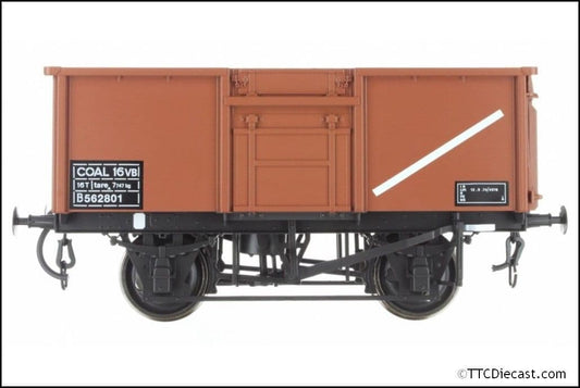 Dapol 7F-030-014 16T Steel Mineral Welded BR Bauxite B562801 Dg 1/108 COAL 16, O Gauge *LAST FEW*