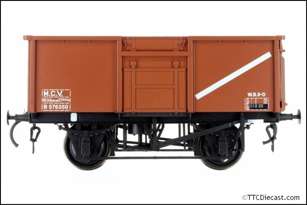 Dapol 7F-030-016 16T Steel Mineral Welded BR Bauxite B576380 Dg 1/108 MCV, O Gauge *LAST FEW*