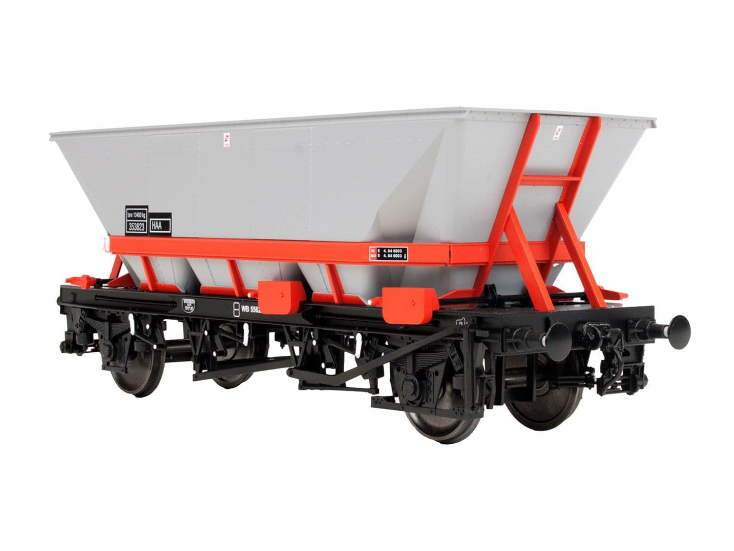 Dapol 7F-048-014 HAA Coal Hopper BR Red Cradle 359177 O Gauge