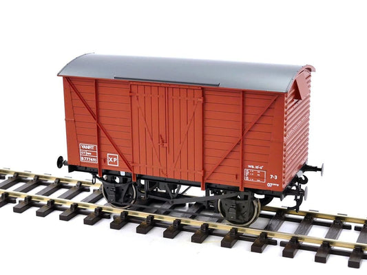 Dapol 7F-056-021 BR Standard Planked Van Diagram 213 Bauxite B777491, O Gauge